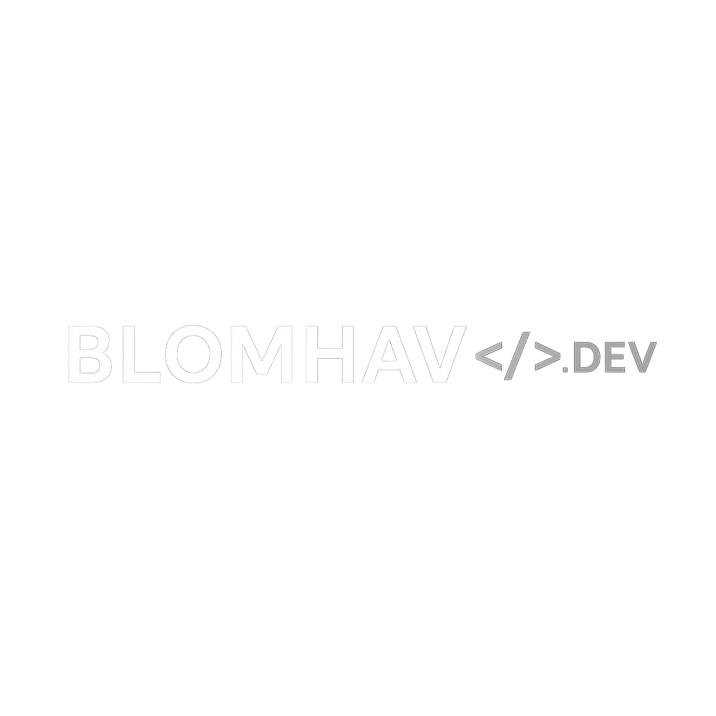 BLOMHAV.DEV Logo